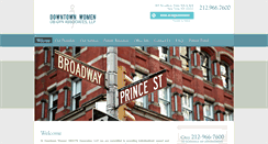 Desktop Screenshot of downtownwomenobgyn.com