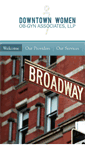 Mobile Screenshot of downtownwomenobgyn.com